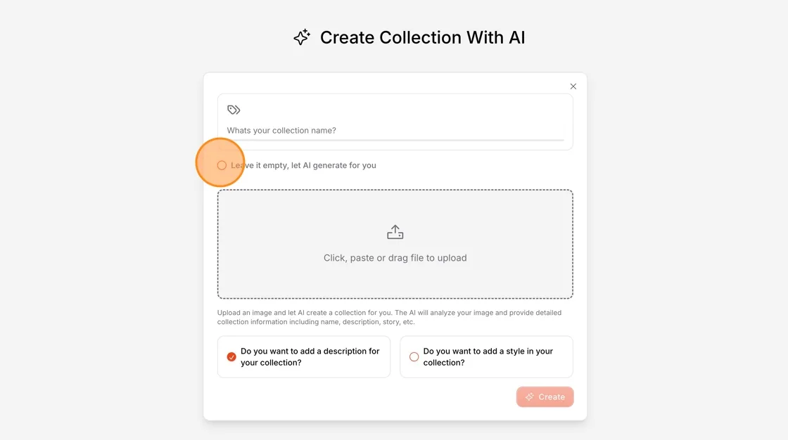 Set up collection basics