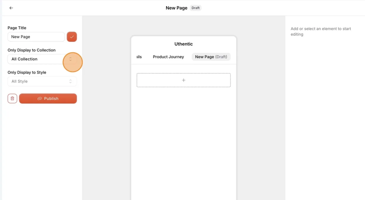 Users can select the custom page to be displayed on the digital ID for all collections, and all styles will be automatically…