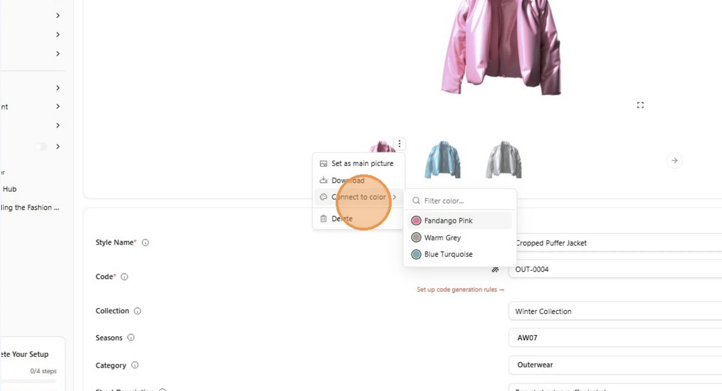 Click "Connect to color".