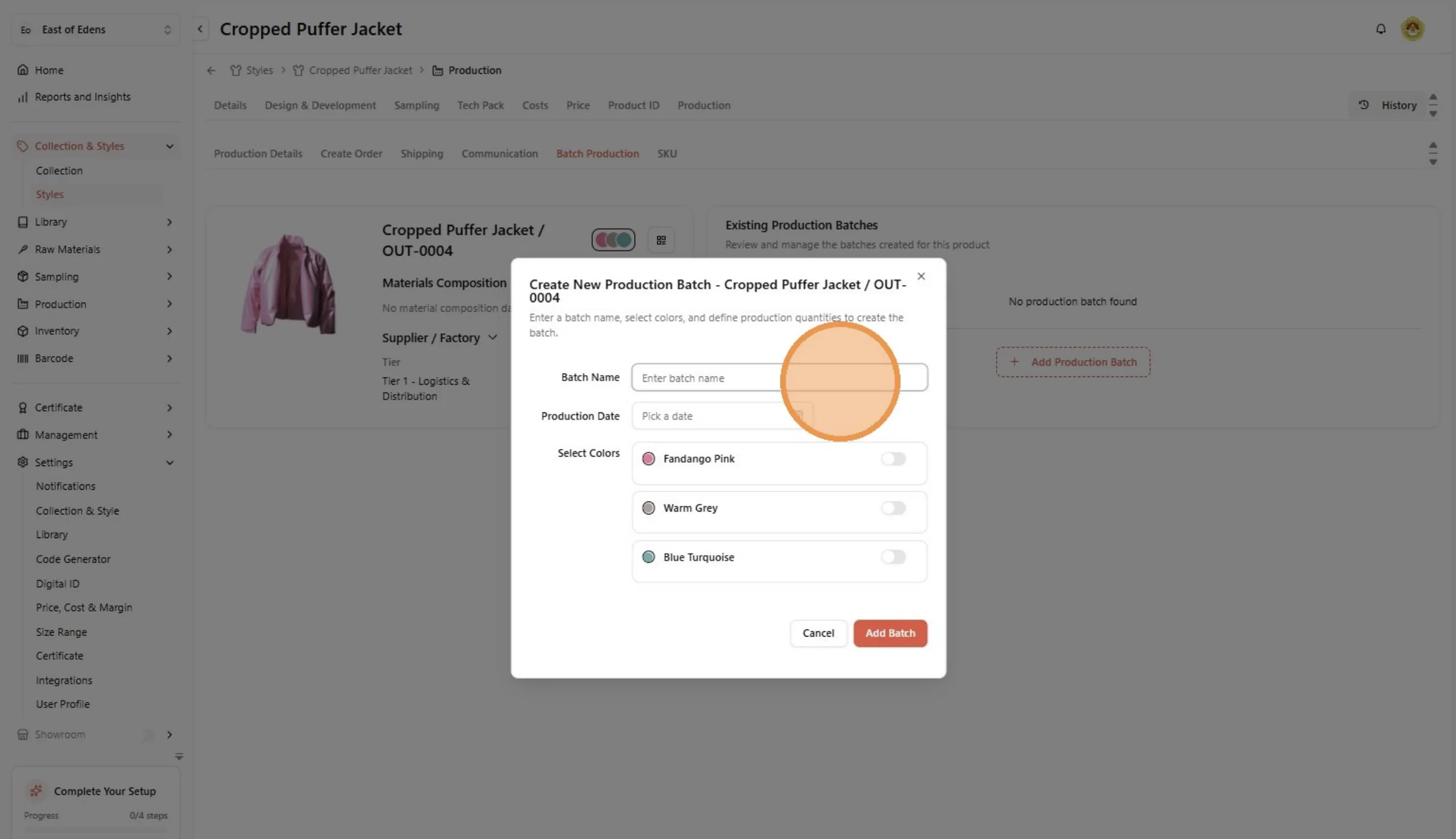 User need to add stock for the Shopofy, to integrate and add stocks on the product on Shopify.