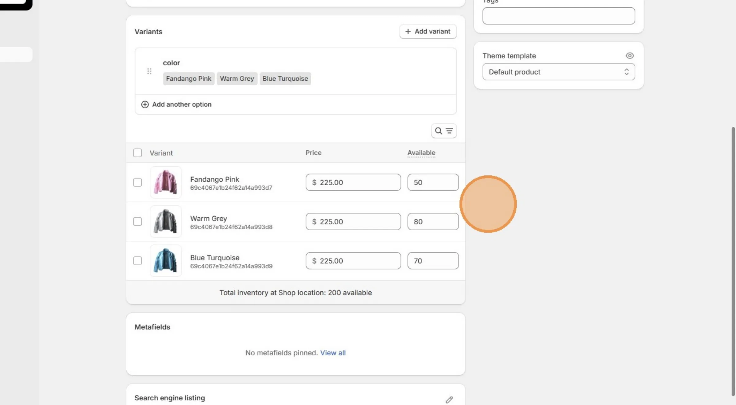 The Batch Production list showing the updated quantity