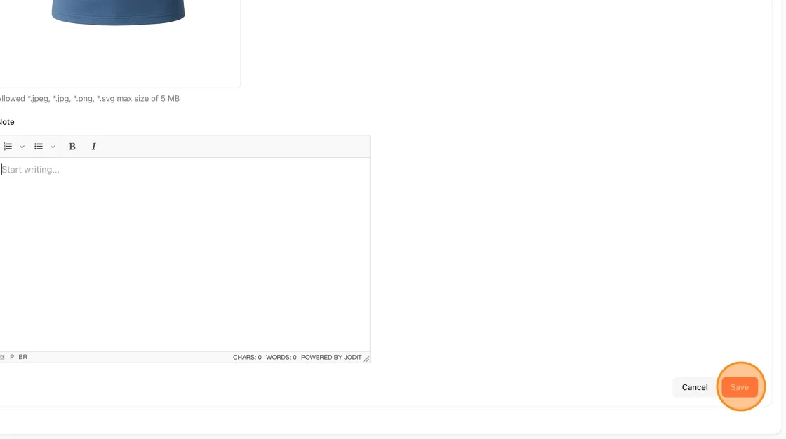 Click the Save button (bottom-right of the page) to persist all changes — including table data, comments, column settings,…