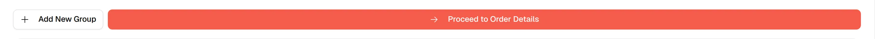 The Proceed to Order Details button at the bottom of the grouping step