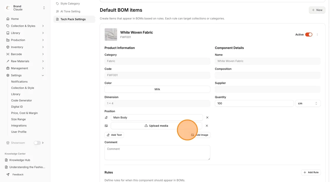 Add additional information: